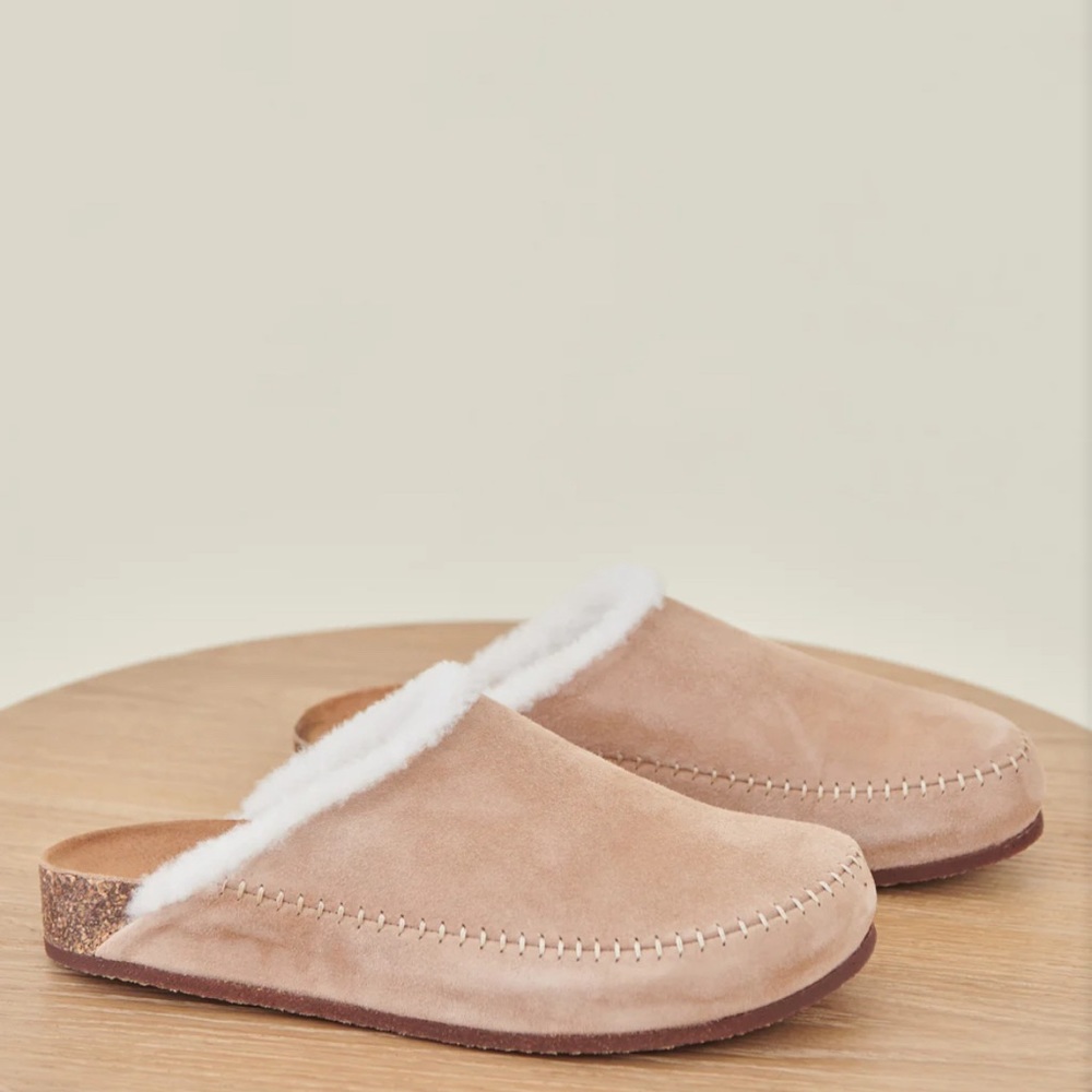 Jenni Kayne Shearling-Lined Moc Clog